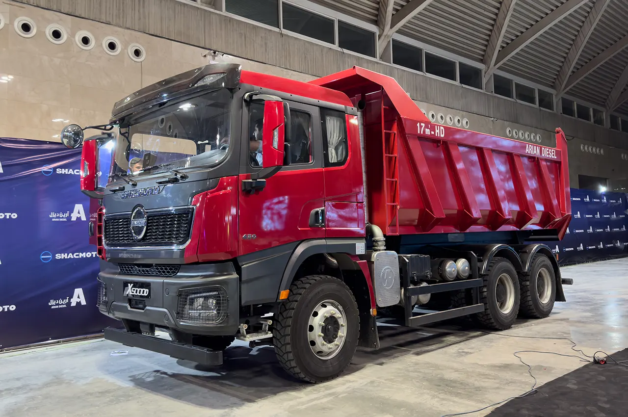 Shekmoto dump truck X5000D and cargo X5000L unveiled 1